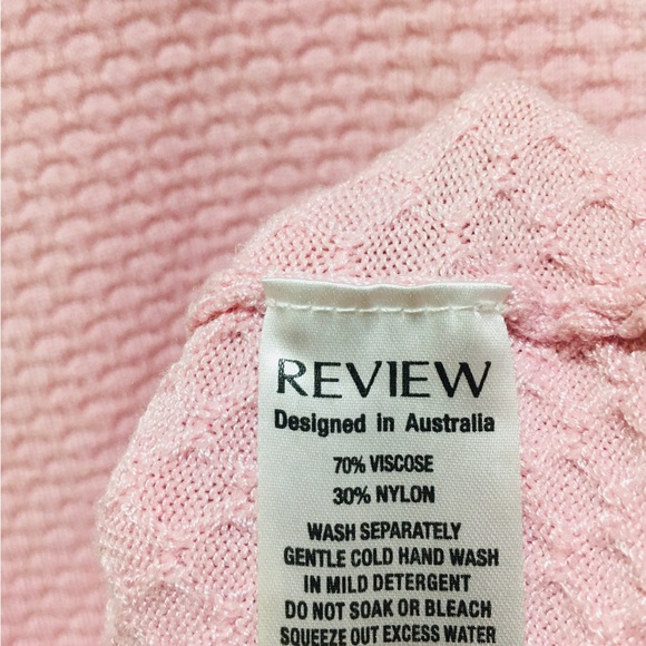 Review Sweater Knitwear Size 14 Pink - Picture 5 of 5